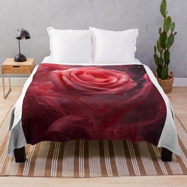 Item preview, Pink Rose in Ethereal Mist – Realistic Floral Elegance designed and sold by RAKO13.