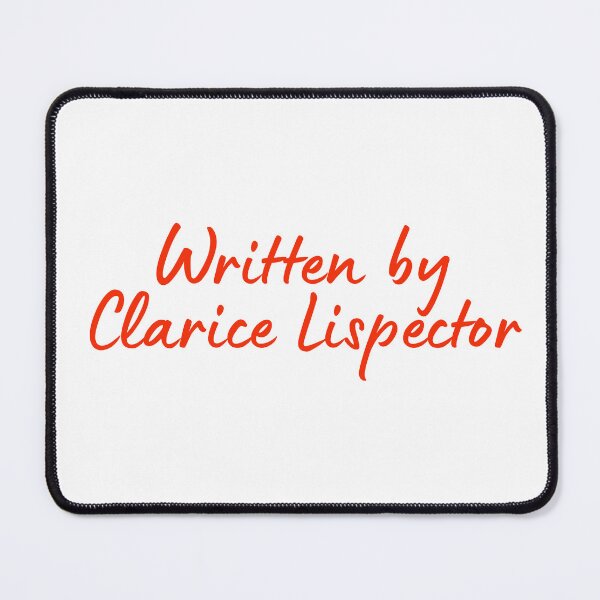 Item preview, Written by Clarice Lispector designed and sold by DedsStudio.