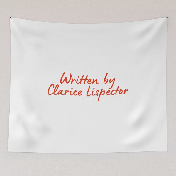 Item preview, Written by Clarice Lispector designed and sold by DedsStudio.