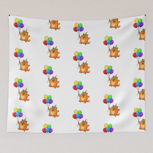 Item preview, ​A Purrfect Party Art by Lov Verman  designed and sold by Lov Verman.