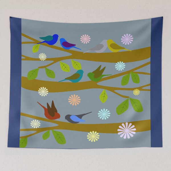 Item preview, Spring birds designed and sold by Marju Rose.