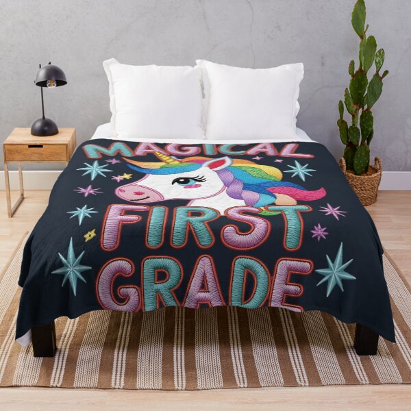 Item preview, Magical First Grade Unicorn Colorful Design designed and sold by ArtDesignTp.