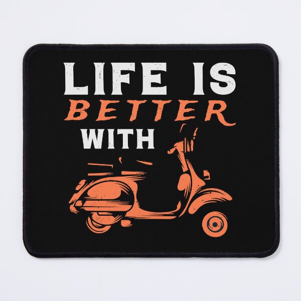 Item preview, Live is Better with Scooter designed and sold by GhostShack.