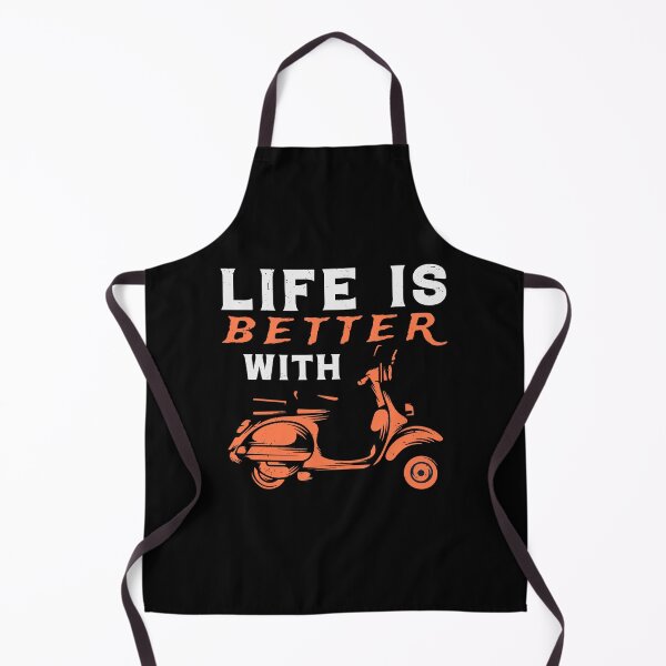 Item preview, Live is Better with Scooter designed and sold by GhostShack.
