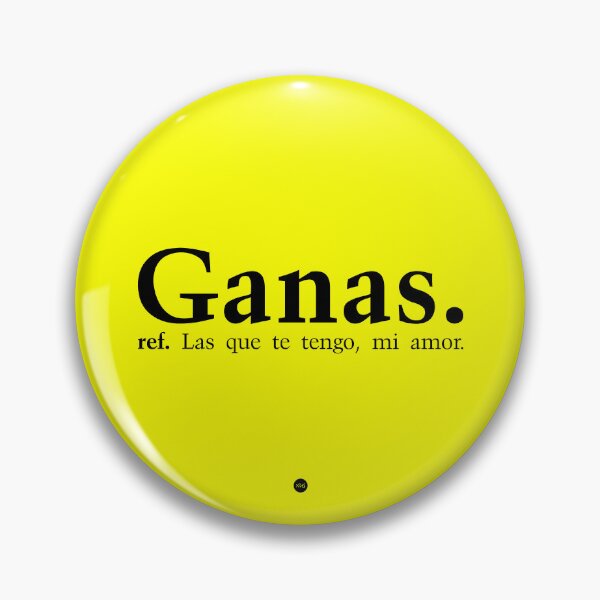 Item preview, Ganas (fc) I designed and sold by XUSRedbubble.