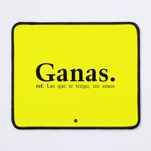 Item preview, Ganas (fc) I designed and sold by XUSRedbubble.