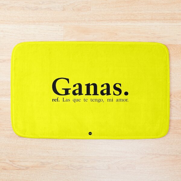 Item preview, Ganas (fc) I designed and sold by XUSRedbubble.