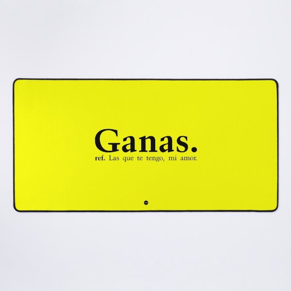 Item preview, Ganas (fc) I designed and sold by XUSRedbubble.