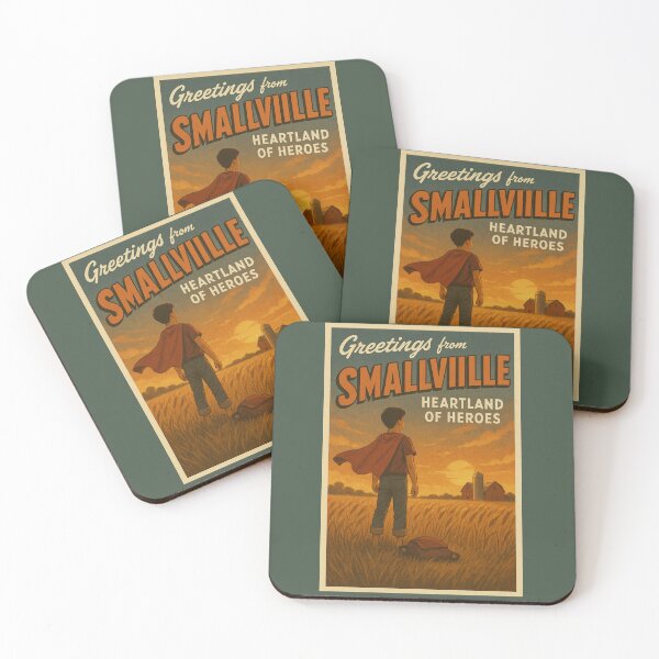 Item preview, Greetings from Smallville – Heartland of Heroes! designed and sold by Lavoretty.
