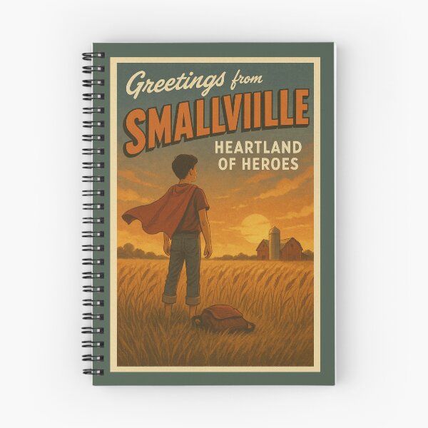 Item preview, Greetings from Smallville – Heartland of Heroes! designed and sold by Lavoretty.