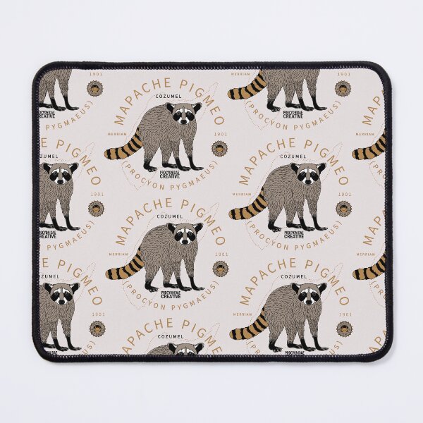 Item preview, Cozumel raccoon designed and sold by Procyonidae Creative.