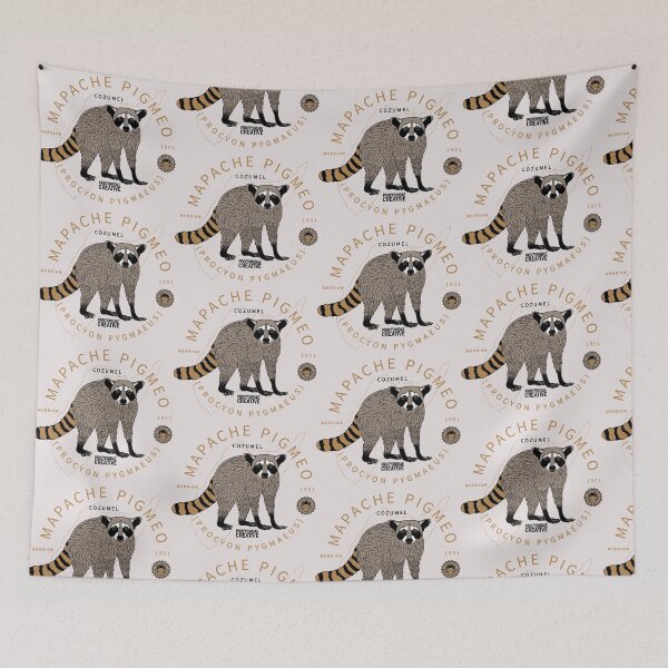 Item preview, Cozumel raccoon designed and sold by Procyonidae Creative.