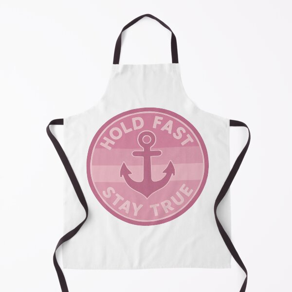Item preview, Hold Fast – Stay True | Pink Retro Anchor Design Vintage Style designed and sold by Fies-und-Fein.