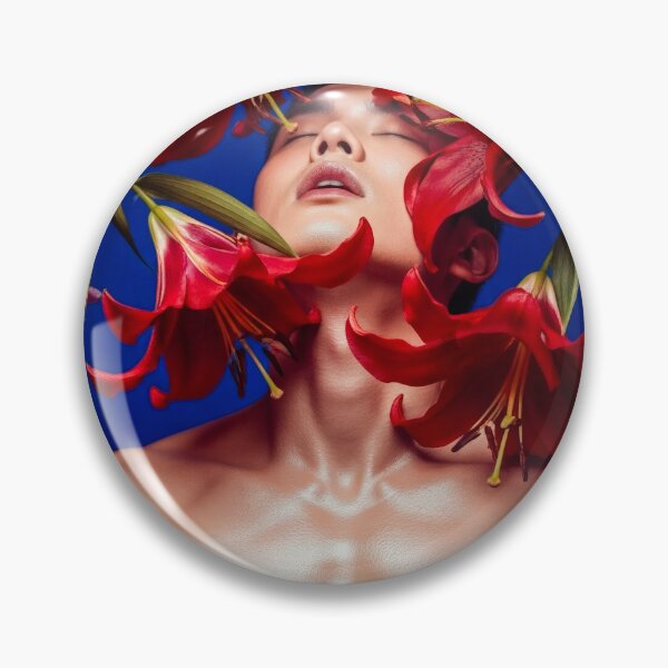 Item preview, Sensual Tattoed Asian Man in Kimono with Lilies #14 designed and sold by Atlas Kai.