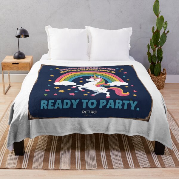 Item preview,  I got my bags packed, flaps waxed and I'm ready to party! designed and sold by NicMacTees.