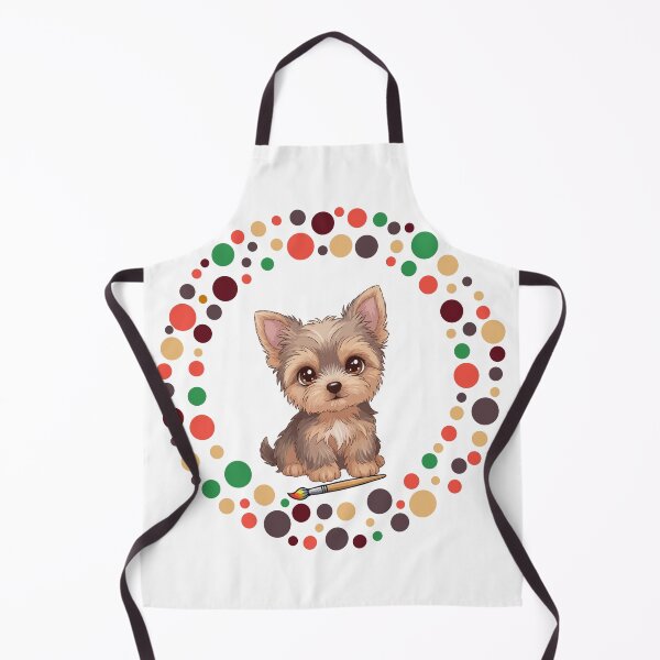 Artikelvorschau, Feiern Sie den Dot Day mit meinem Yorkshire Terrier | Bunte Hundekunst entworfen und verkauft von The Real Life Symphony.