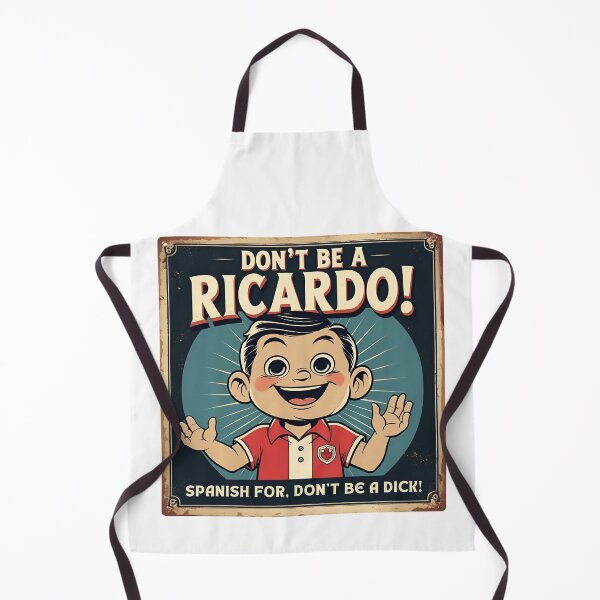 Item preview, Don't be a Ricardo! Spanish for, don't be a dick! designed and sold by NicMacTees.