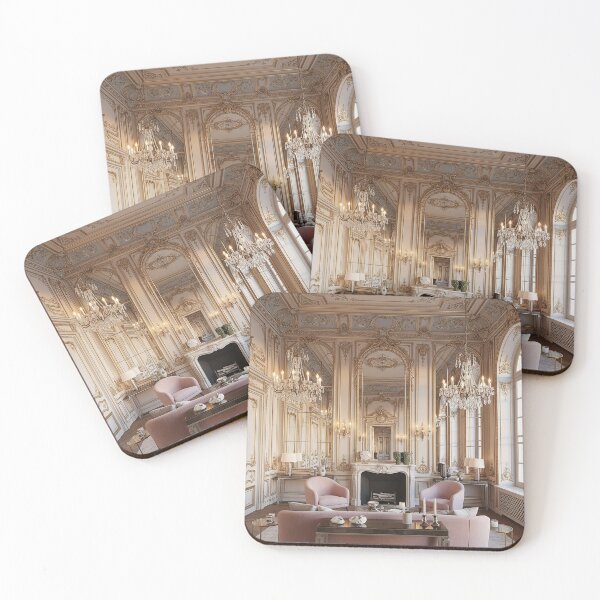 Item preview, Elegant Pink & Gold Rococo Style Home Decor designed and sold by Jade Ado.