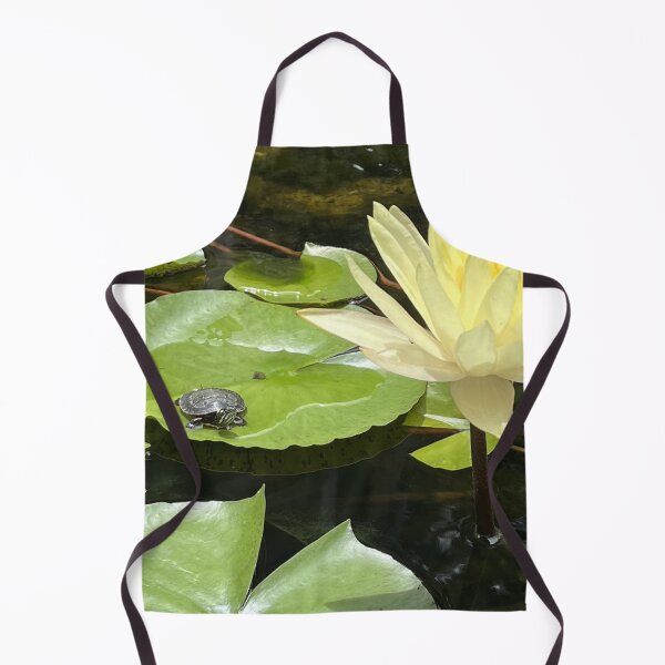 Item preview, Ms Turtle on a Lily Pad just enjoying the day designed and sold by Whiskered Garden Studio.