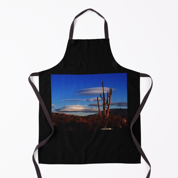 Item preview, Lenticular clouds and saguaro cactus at sunset designed and sold by Creative Endeavors ..
