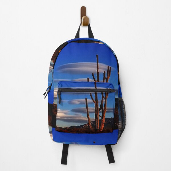 Item preview, Lenticular clouds and saguaro cactus at sunset designed and sold by Creative Endeavors ..