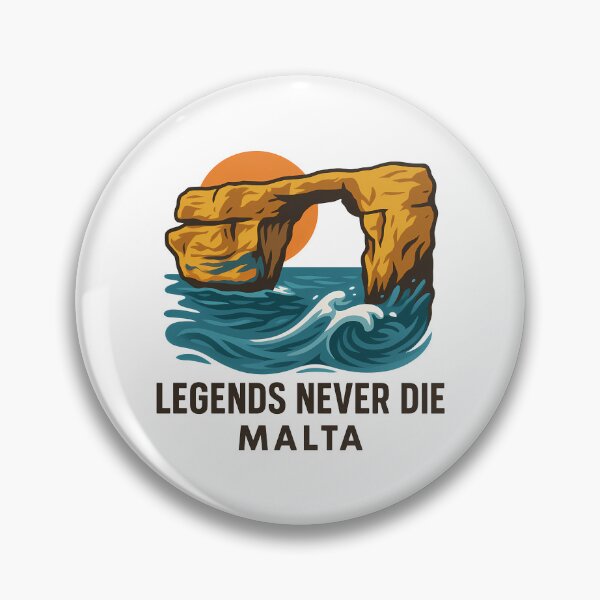 Item preview, Legends Never Die Malta Coastal Vista - Iconic Azure Window Tribute designed and sold by k3rstman1.