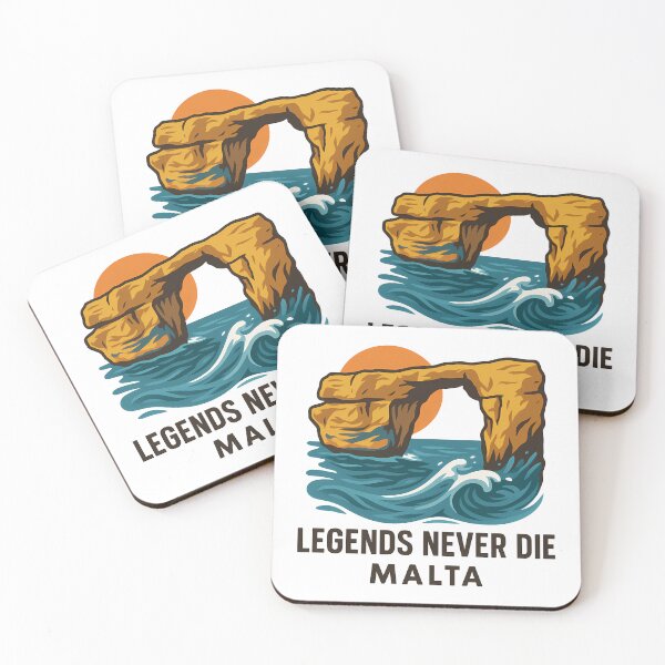 Item preview, Legends Never Die Malta Coastal Vista - Iconic Azure Window Tribute designed and sold by k3rstman1.