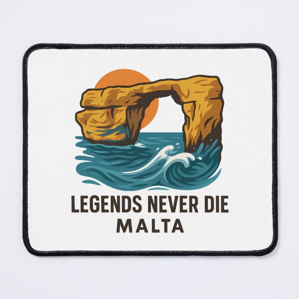 Item preview, Legends Never Die Malta Coastal Vista - Iconic Azure Window Tribute designed and sold by k3rstman1.