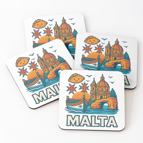 Item preview, Malta Island Vibes: Scenic Landmarks & Local Delights designed and sold by k3rstman1.