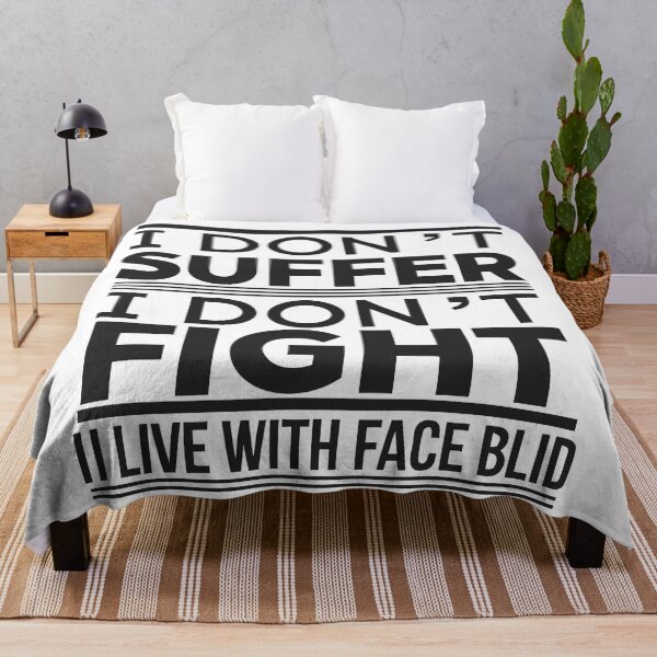 Item preview, I Live With Face Blindness – Prosopagnosia Awareness Design designed and sold by VividOrganica.