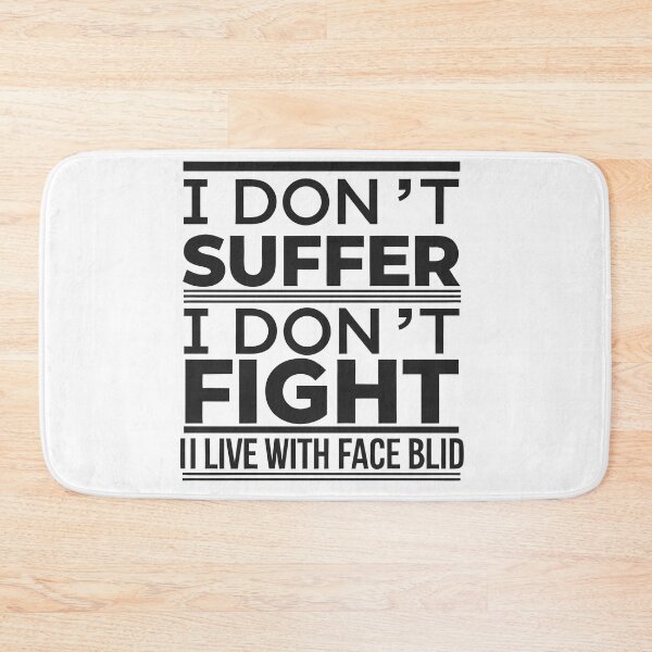 Item preview, I Live With Face Blindness – Prosopagnosia Awareness Design designed and sold by VividOrganica.