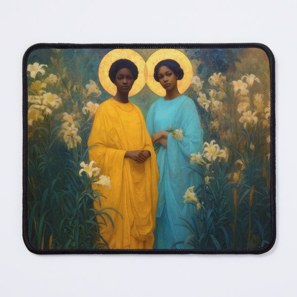 Item preview, Saints Perpetua and Felicity designed and sold by SanctifiedSouls.