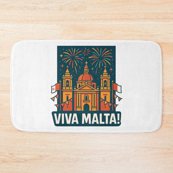 Item preview, Vibrant Malta Celebration: Historic Landmark & Fireworks Display designed and sold by k3rstman1.