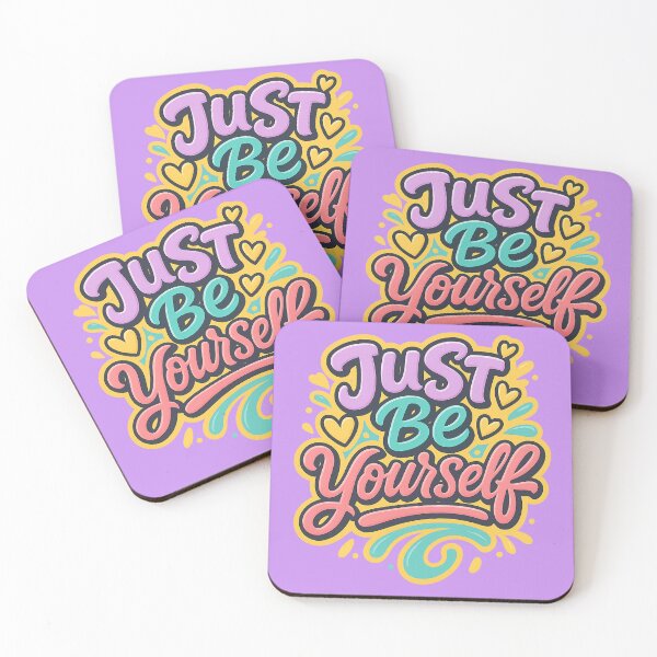 Item preview, Just Be Yourself – Colorful Motivational Graffiti Design designed and sold by RedHow.