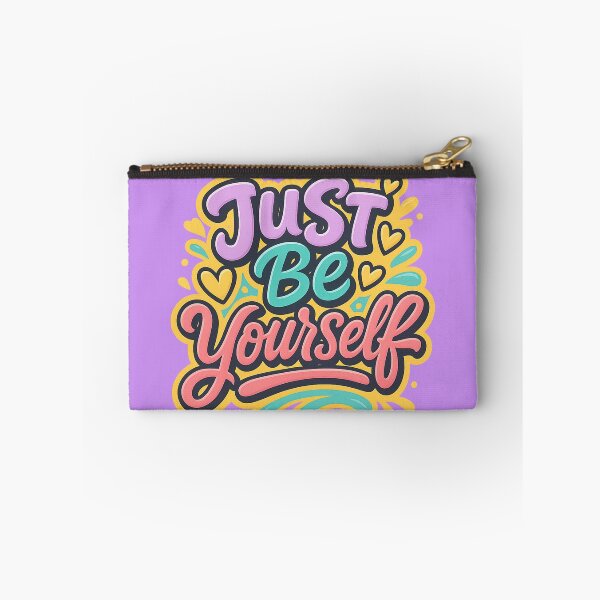 Item preview, Just Be Yourself – Colorful Motivational Graffiti Design designed and sold by RedHow.