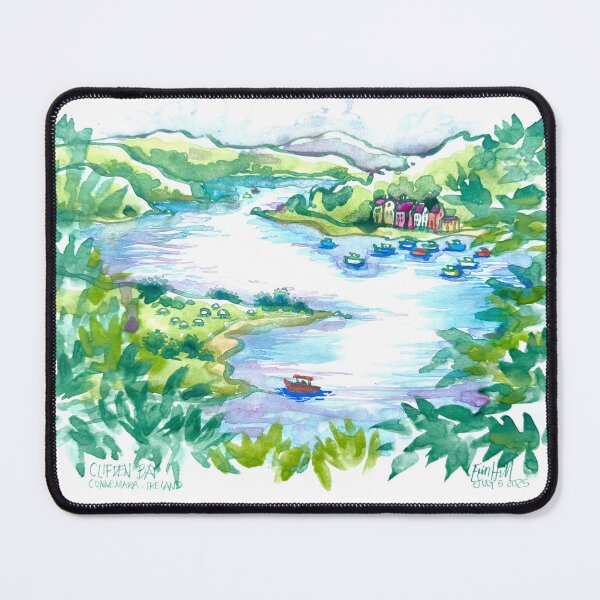Item preview, Clifden Bay, Galway Ireland. Looking over the Bay designed and sold by ErinHillStudio.