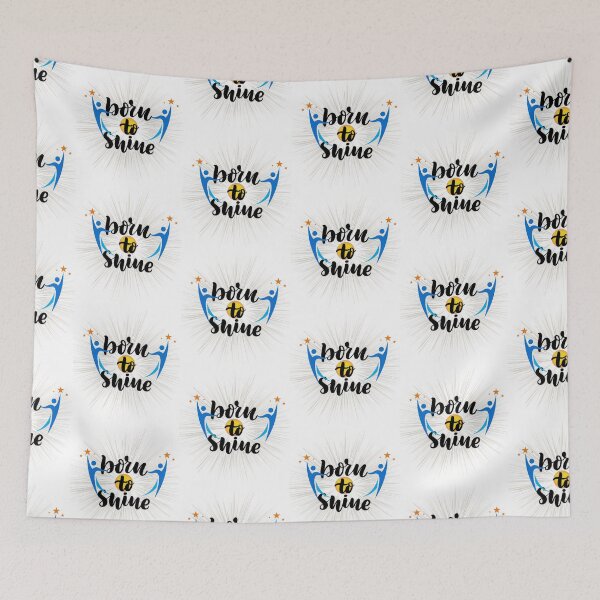 Item preview, Born to Shine designed and sold by Pixel Craft Print.