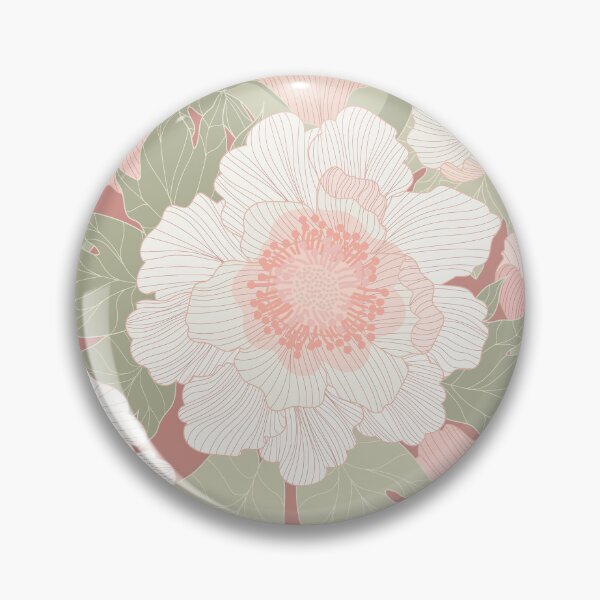 Item preview,  Peony Blush-Soft Pinks and Sage Greens designed and sold by Annette Chabidon Studio.