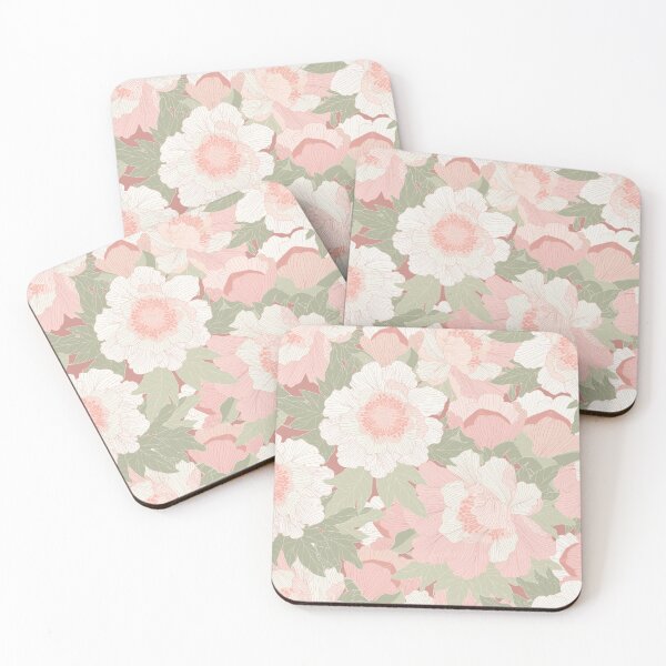 Item preview,  Peony Blush-Soft Pinks and Sage Greens designed and sold by Annette Chabidon Studio.