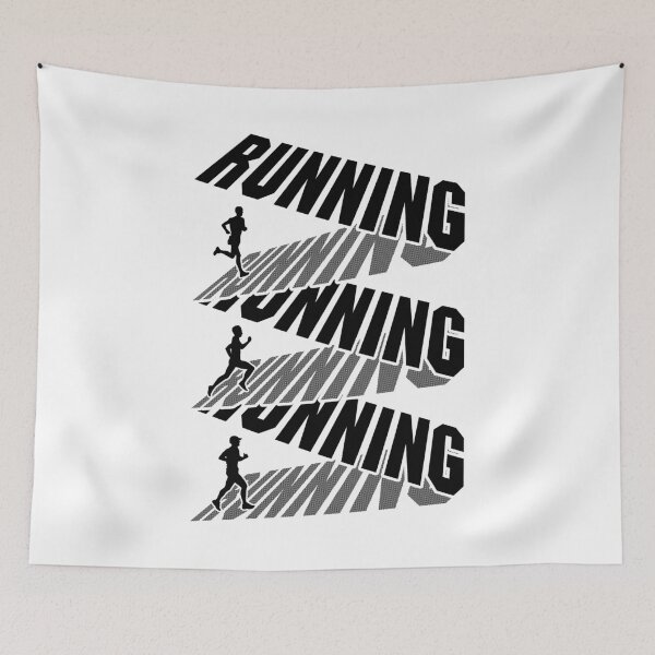 Item preview, Runner Running Run Ribbon Text Marathon Runners Men designed and sold by GrandeDuc.