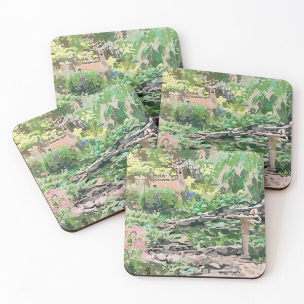 Item preview, Daisy by the pond designed and sold by Whiskered Garden Studio.