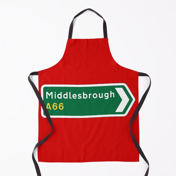 Item preview, Middlesbrough A66 Direction Sign designed and sold by Logo-A-GoGo.