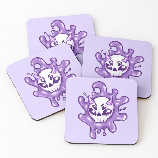 Item preview, Demon Skull Splash Drip designed and sold by RipleyDrips.