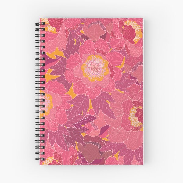 Item preview, Bold Peonies-Bright Bohemian designed and sold by Annette Chabidon Studio.