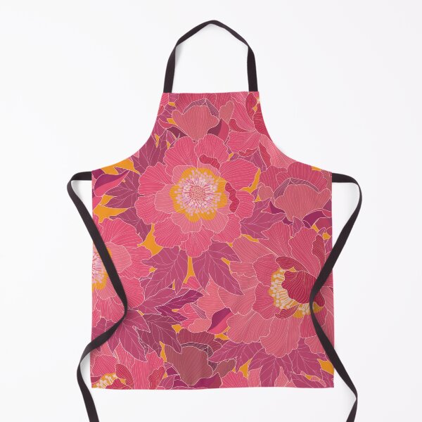 Item preview, Bold Peonies-Bright Bohemian designed and sold by Annette Chabidon Studio.