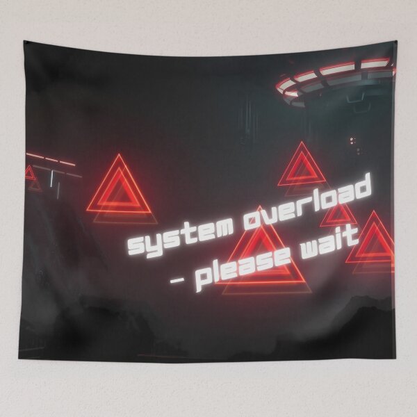 Item preview, System Overload – Please Wait designed and sold by AlienButterfly.
