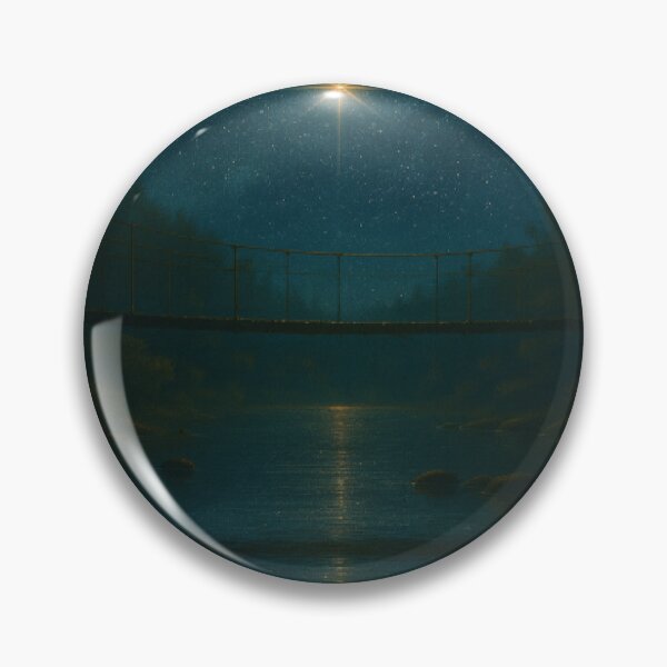 Item preview, Starry Silence Over the Bridge designed and sold by ggstcraft.