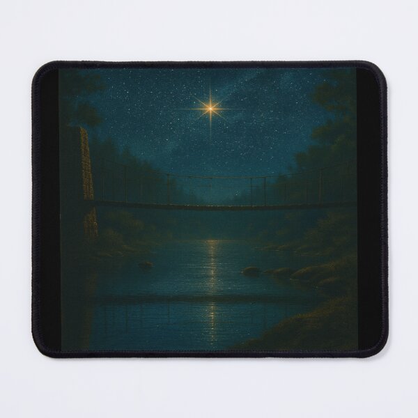 Item preview, Starry Silence Over the Bridge designed and sold by ggstcraft.