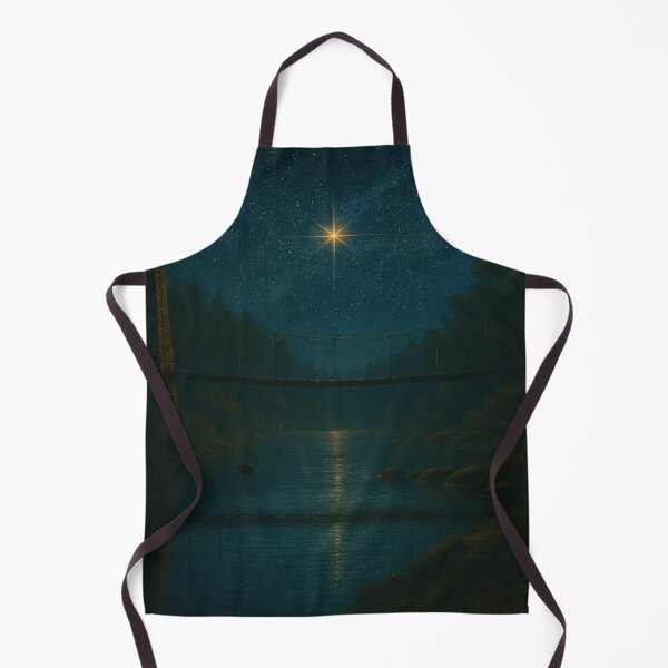 Item preview, Starry Silence Over the Bridge designed and sold by ggstcraft.