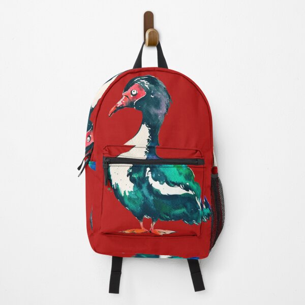 Item preview, Watercolour green and blue Duck - cartoon character designed and sold by OlenaKoshevaArt.
